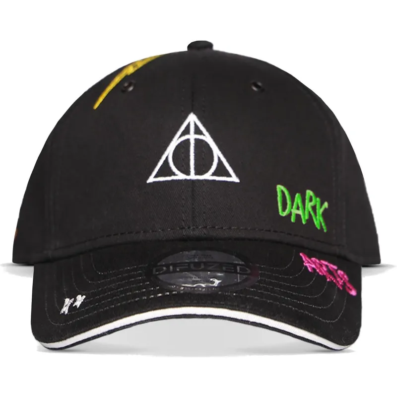kepure-islenkta-juoda-reguliuojamas-vaikams-la-muerte-wizards-unite-harry-potter-difuzed