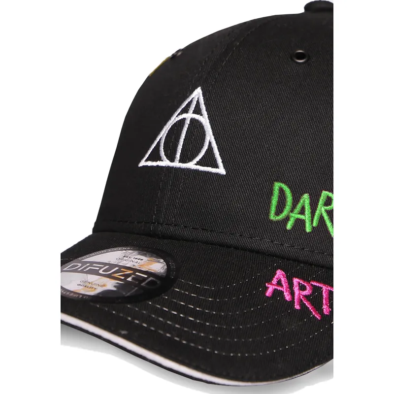 kepure-islenkta-juoda-reguliuojamas-vaikams-la-muerte-wizards-unite-harry-potter-difuzed