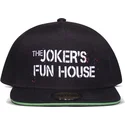 kepure-plokscia-juoda-snapback-fun-house-difuzed