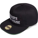 kepure-plokscia-juoda-snapback-fun-house-difuzed
