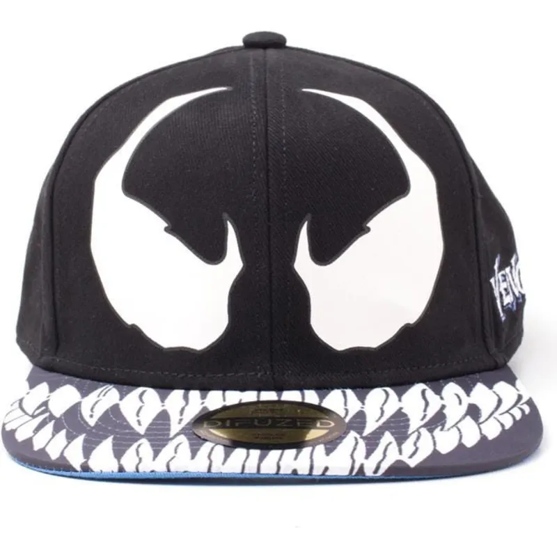 kepure-plokscia-juoda-snapback-difuzed