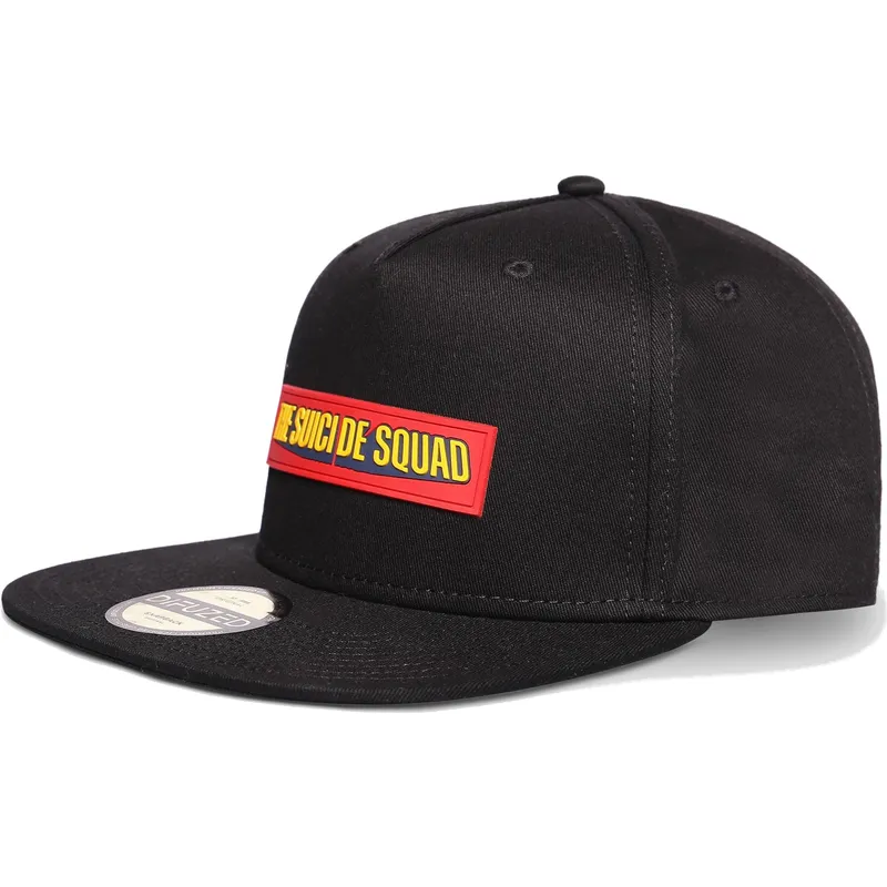 kepure-plokscia-juoda-snapback-suicide-squad-difuzed
