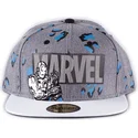 szara-plaska-czapka-snapback-iron-man-true-power-marvel-comics-od-difuzed