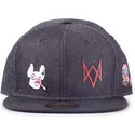 kepure-plokscia-juoda-snapback-vaquero-legion-difuzed