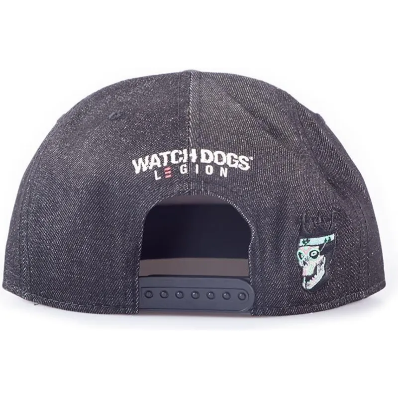 kepure-plokscia-juoda-snapback-vaquero-legion-difuzed