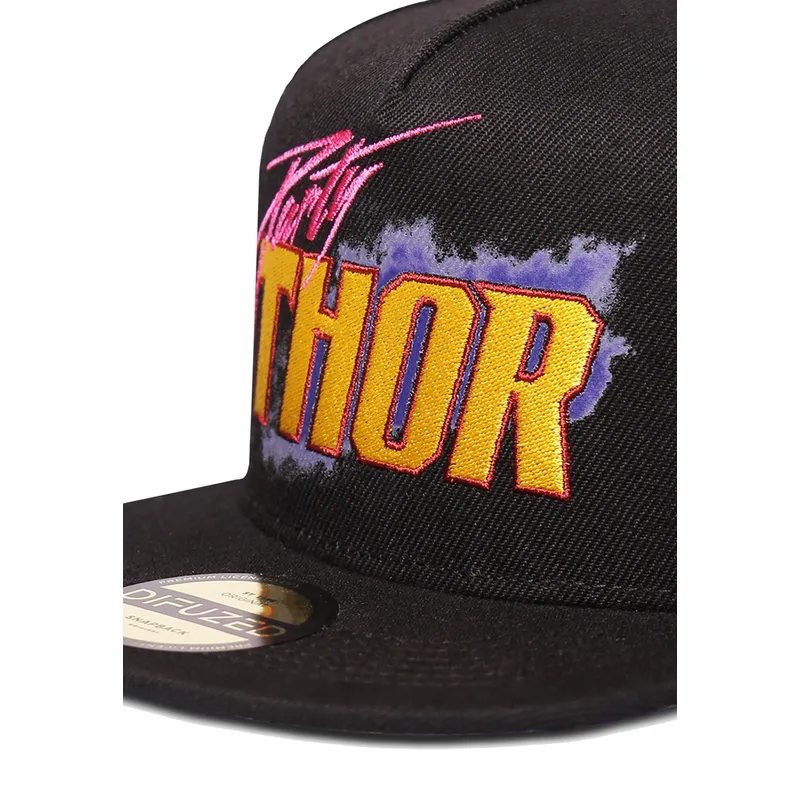 czapka-plaska-czarna-snapback-thor-party-what-if-marvel-comics-od-difuzed