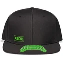 kepure-plokscia-juoda-snapback-visor-controller-microsoft-difuzed