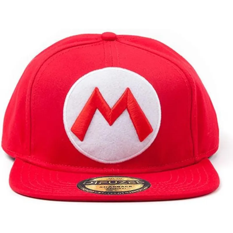 kepure-plokscia-raudona-snapback-bros-difuzed