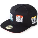 czarna-plaska-czapka-snapback-retro-avengers-marvel-comics-od-difuzed