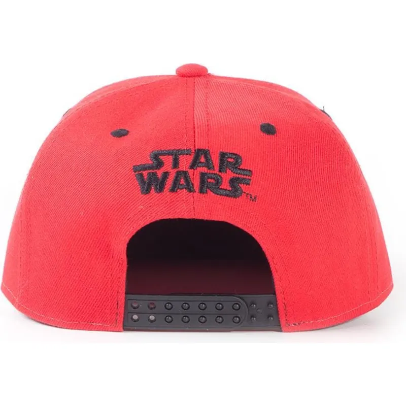 kepure-plokscia-raudona-snapback-episode-ix-difuzed