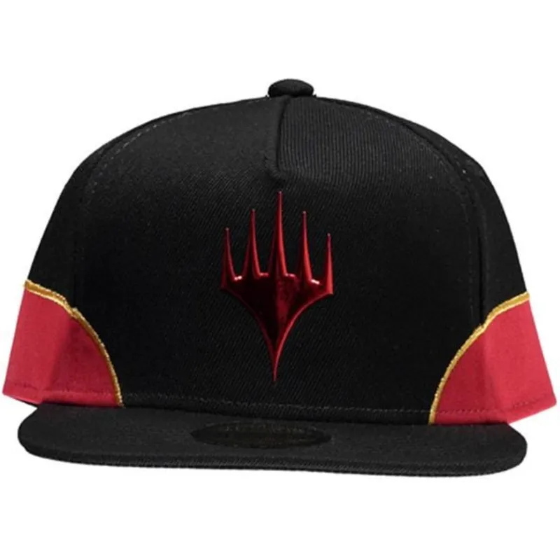 czapka-plaska-czarno-czerwona-snapback-chandra-magic-the-gathering-od-difuzed