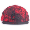 kepure-plokscia-raudona-snapback-difuzed