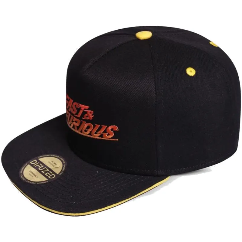 kepure-plokscia-juoda-snapback-gradient-difuzed
