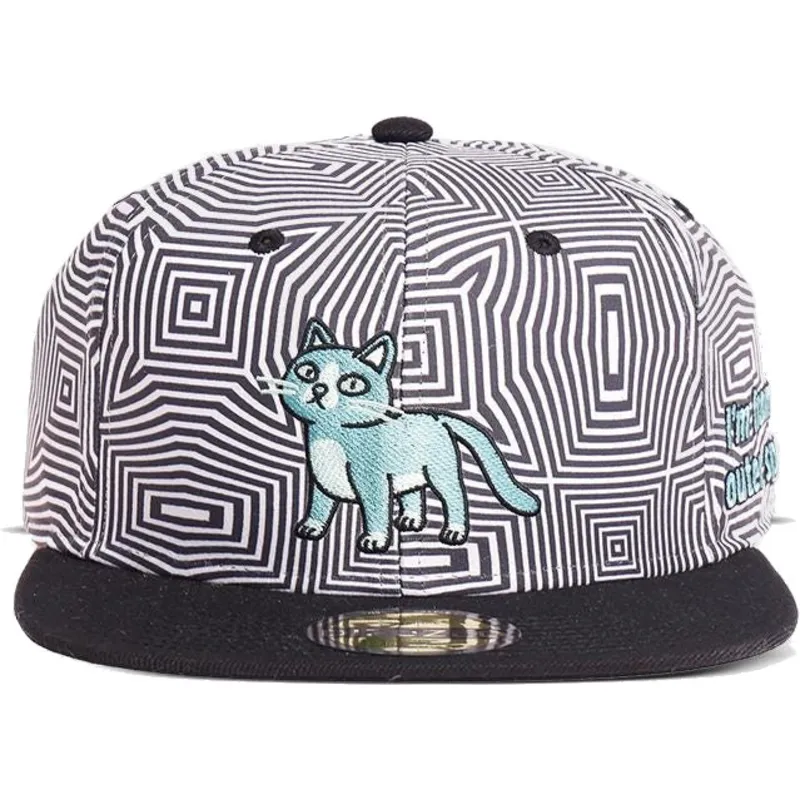 kepure-plokscia-balta-snapback-outer-space-difuzed