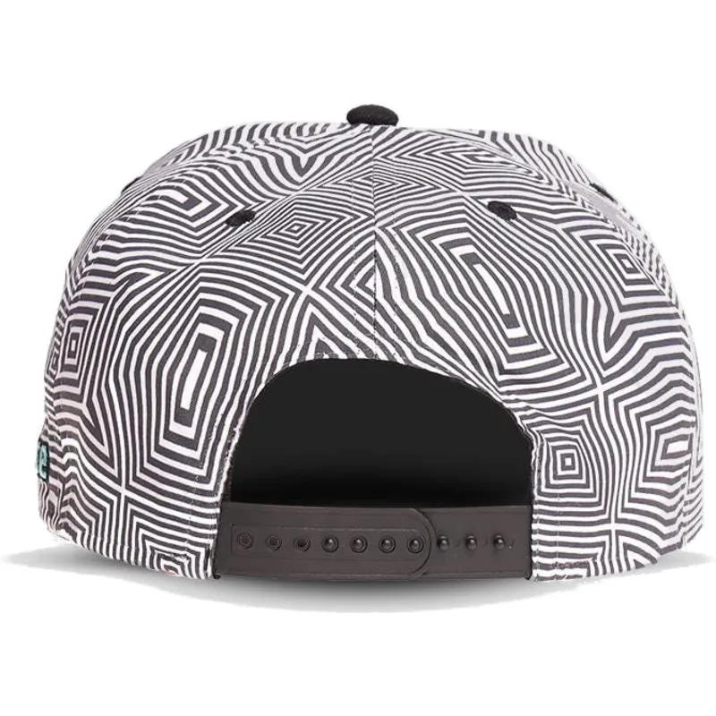 kepure-plokscia-balta-snapback-outer-space-difuzed
