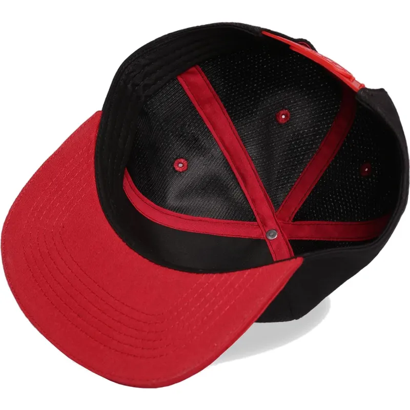 kepure-plokscia-juoda-snapback-difuzed kepure-plokscia-juoda-snapback-difuzed