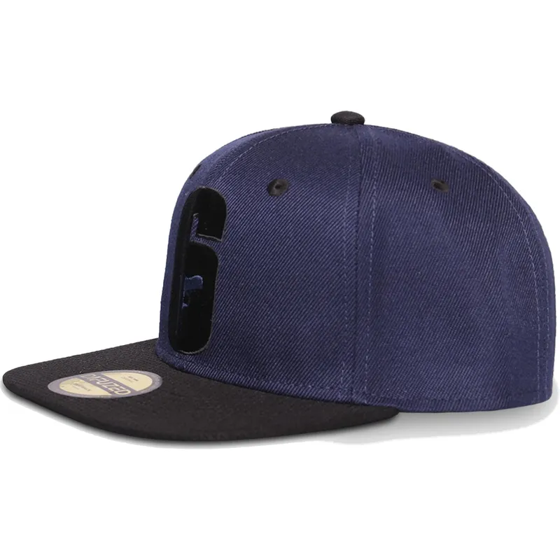 kepure-plokscia-tamsiai-melyna-snapback-difuzed kepure-plokscia-tamsiai-melyna-snapback-difuzed