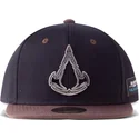 czarna-i-brazowa-plaska-czapka-z-daszkiem-snapback-valhalla-metal-badge-assassin-s-creed-od-difuzed