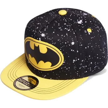 kepure-plokscia-juoda-snapback-vaikams-difuzed