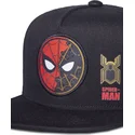czarna-plaska-czapka-snapback-dla-dzieci-spider-man-marvel-comics-od-difuzed