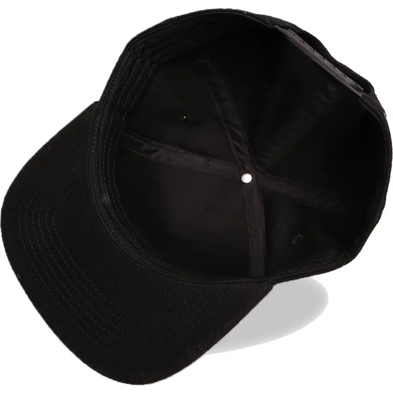 kepure-plokscia-juoda-snapback-difuzed kepure-plokscia-juoda-snapback-difuzed
