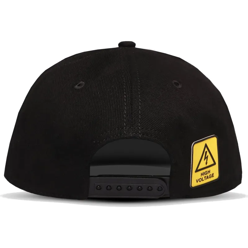 kepure-plokscia-juoda-snapback-difuzed kepure-plokscia-juoda-snapback-difuzed