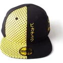 czarna-i-zolta-czapka-z-daszkiem-snapback-pikachu-block-pokemon-od-difuzed