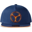 kepure-plokscia-melyna-snapback-difuzed