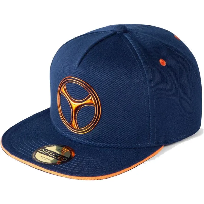 kepure-plokscia-melyna-snapback-difuzed