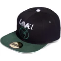 czarna-i-zielona-czapka-z-daszkiem-snapback-loki-marvel-comics-od-difuzed