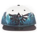 kepure-plokscia-zalia-snapback-green-forest-difuzed