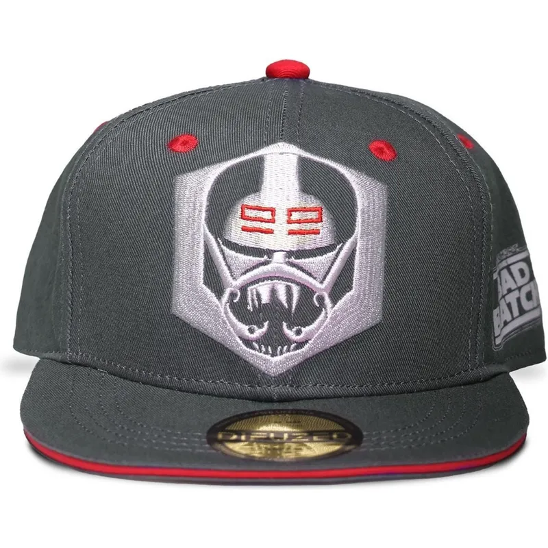 szara-plaska-czapka-snapback-dla-chlopca-wrecker-the-bad-batch-star-wars-od-difuzed