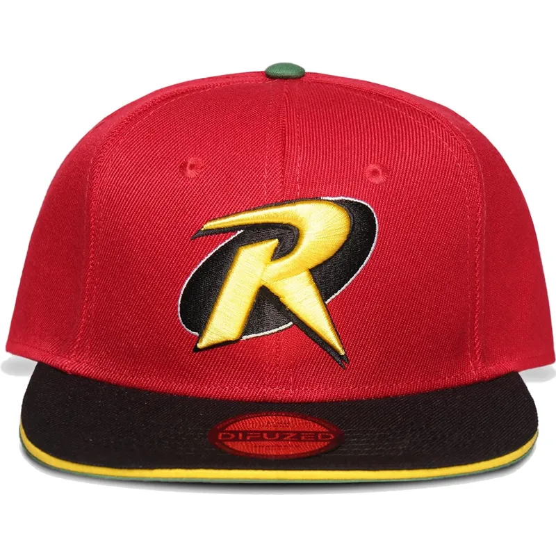 kepure-plokscia-raudona-snapback-difuzed