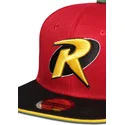 kepure-plokscia-raudona-snapback-difuzed