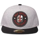 cap-plokscia-gray-snapback-vaikams-difuzed