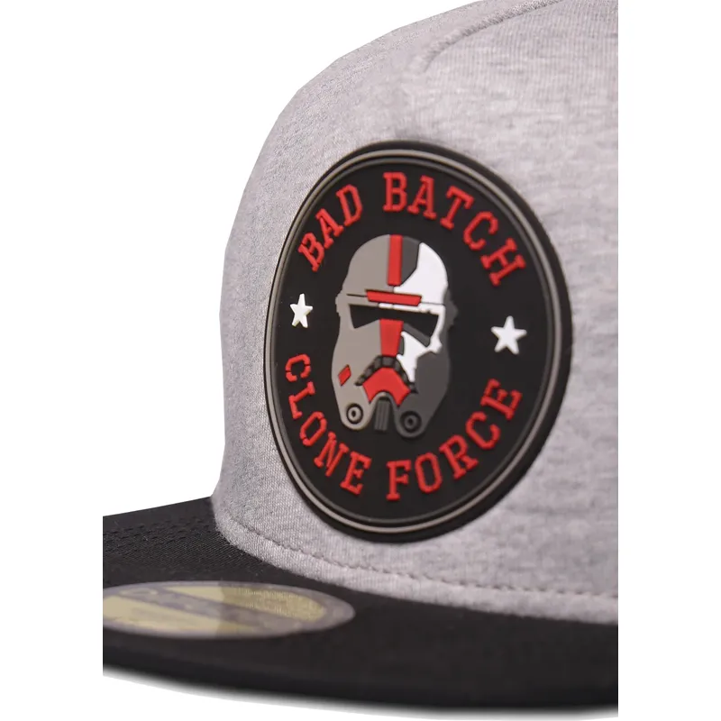 kepure-plokscia-pilka-snapback-vaikams-hunter-the-bad-batch-clone-force-star-wars-difuzed