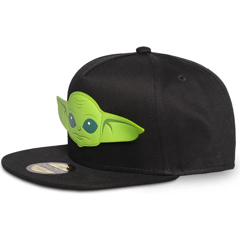 kepure-plokscia-juoda-snapback-baby-yoda-the-mandalorian-difuzed kepure-plokscia-juoda-snapback-baby-yoda-the-mandalorian-difuzed