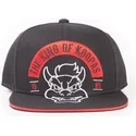 kepure-plokscia-juoda-snapback-the-king-of-koopas-bros-difuzed
