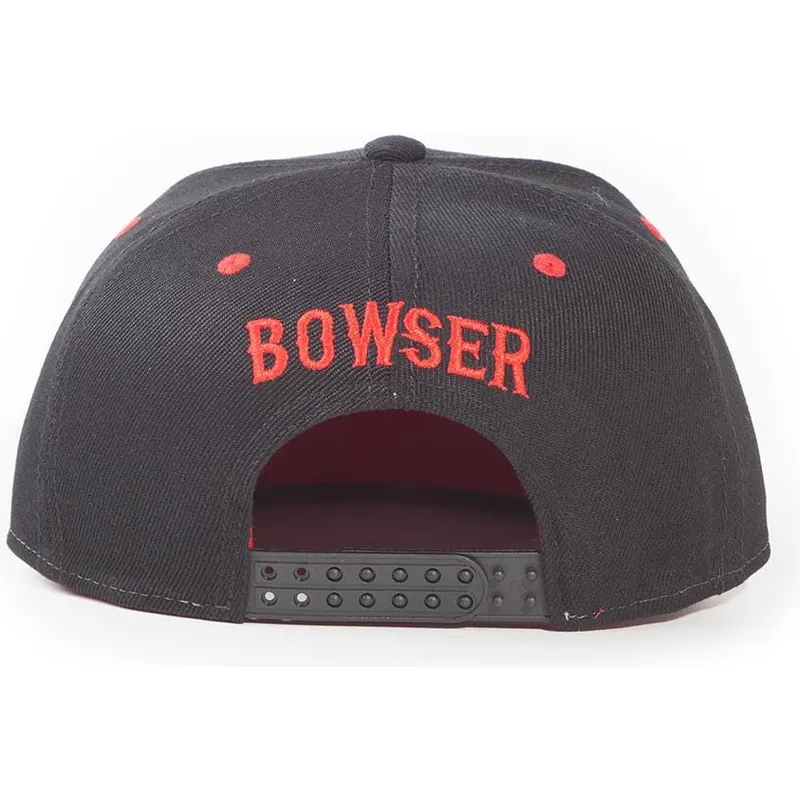 kepure-plokscia-juoda-snapback-the-king-of-koopas-bros-difuzed