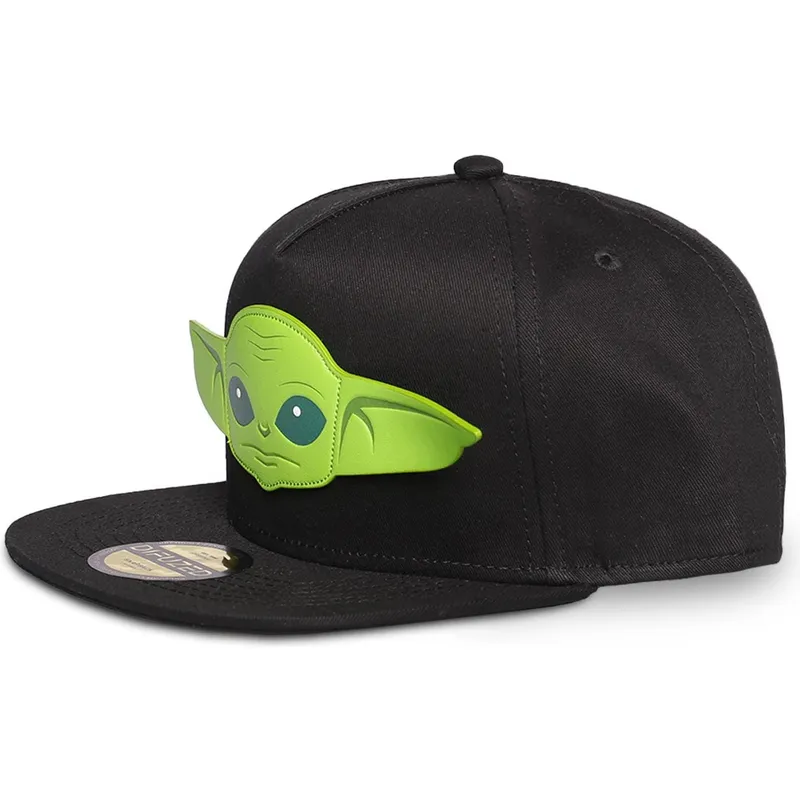 kepure-plokscia-juoda-snapback-vaikams-baby-yoda-the-mandalorian-difuzed kepure-plokscia-juoda-snapback-vaikams-baby-yoda-the-mandalorian-difuzed