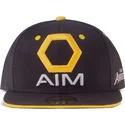 kepure-plokscia-juoda-snapback-aim-avengers-difuzed