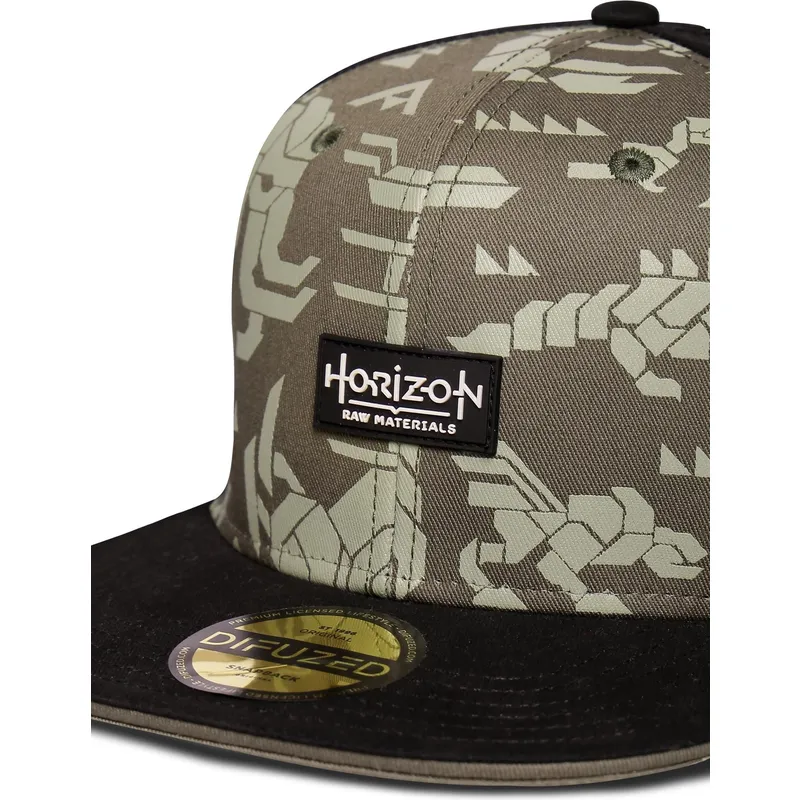 kepure-plokscia-zalia-snapback-forbidden-west-difuzed kepure-plokscia-zalia-snapback-forbidden-west-difuzed