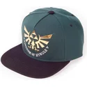 zielono-czarna-czapka-snapback-z-daszkiem-triforce-hyrule-the-legend-of-zelda-od-difuzed
