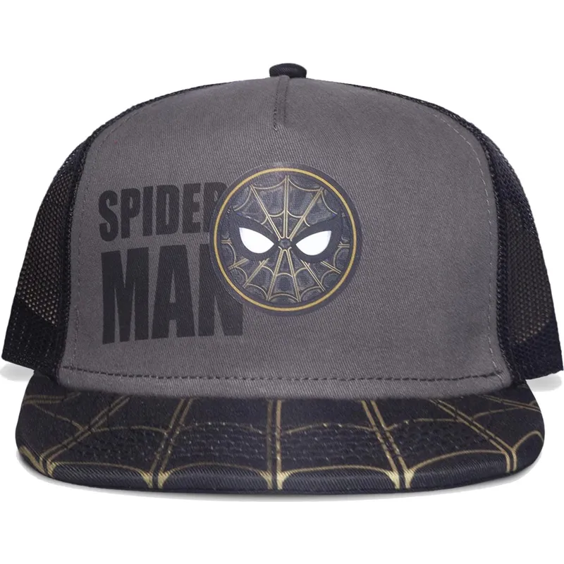 kepure-plokscia-juoda-snapback-trucker-difuzed