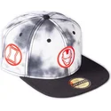 kepure-plokscia-balta-snapback-tye-dye-badge-difuzed