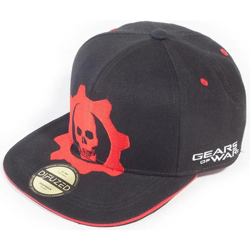 kepure-plokscia-juoda-snapback-red-helmet-difuzed