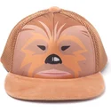 cap-plokscia-brown-snapback-vaikams-difuzed