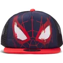 kepure-plokscia-melyna-snapback-vaikams-trucker-face-difuzed