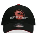 kepure-islenkta-juoda-snapback-finish-him-difuzed
