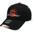 kepure-islenkta-juoda-snapback-finish-him-difuzed
